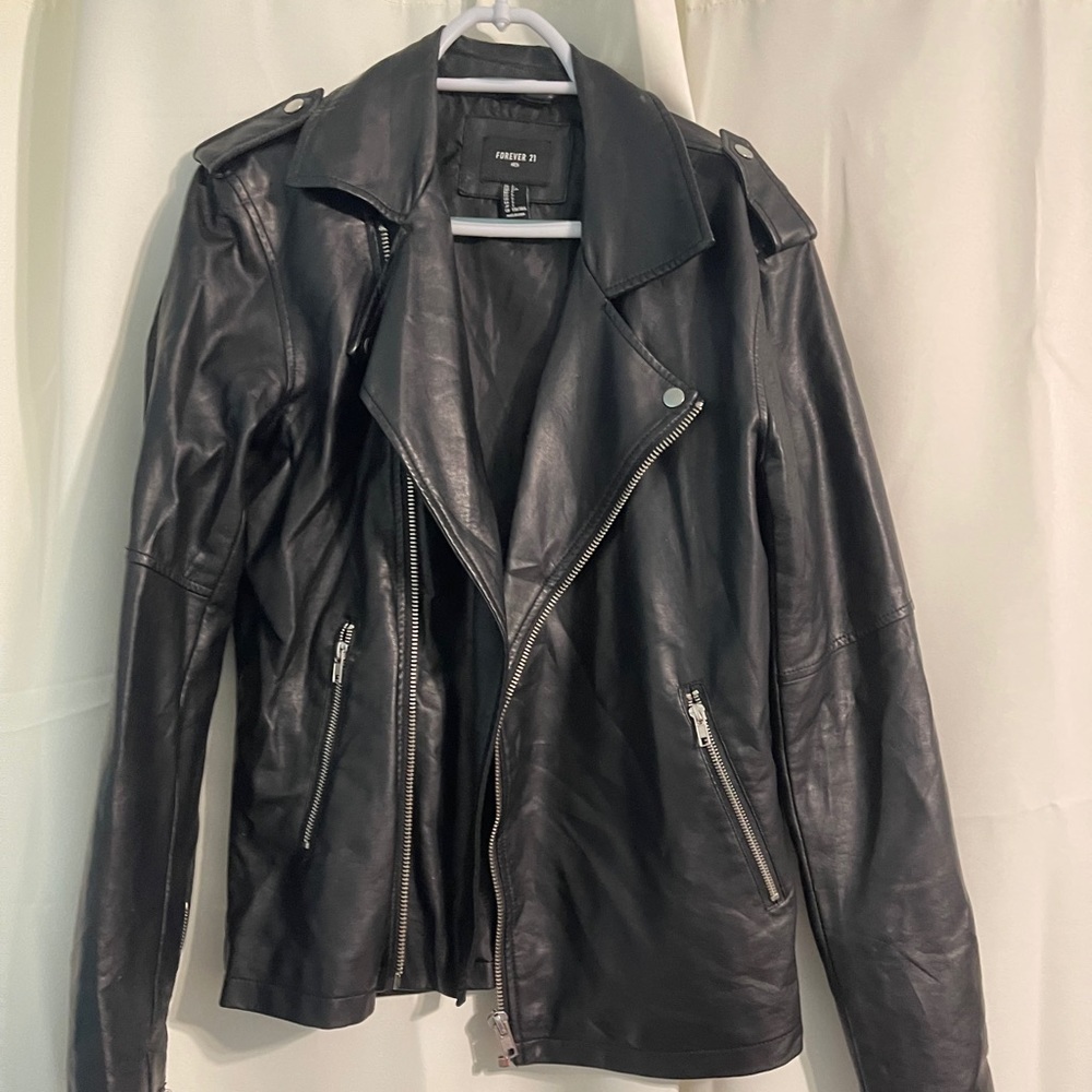 Black leather Jacket